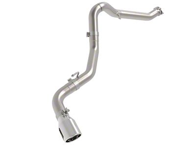 AFE Vulcan Series 3-Inch DPF-Back Single Exhaust System with Polished Tip; Side Exit (21-24 3.0L EcoDiesel Jeep Gladiator JT)