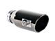 AFE MACH Force-XP 409 Stainless Steel Exhaust Tip; 6-Inch; Black Chrome (Fits 4-Inch Tailpipe)
