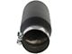 AFE MACH Force-XP 409 Stainless Steel Exhaust Tip; 7-Inch; Black (Fits 5-Inch Tailpipe)