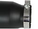 AFE MACH Force-XP 409 Stainless Steel Exhaust Tip; 7-Inch; Black (Fits 5-Inch Tailpipe)