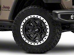 DV8 Offroad 886 Simulated Beadlock Matte Black Wheel; 20x9 (20-24 Jeep Gladiator JT)