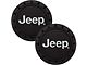 Auto Coasters with Jeep Logo (Universal; Some Adaptation May Be Required)