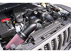 Procharger High Output Intercooled Supercharger Tuner Kit with P-1SC-1; Satin Finish (20-22 3.6L Jeep Gladiator JT)