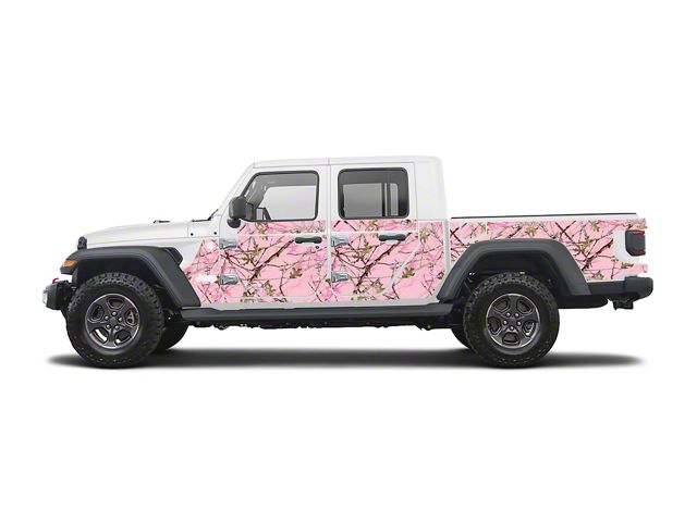 Mek Magnet Magnetic Body Armor; True Timber Conceal Pink (20-24 Jeep Gladiator JT)