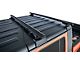 Rhino-Rack Vortex 2-Bar Backbone Roof Rack with RCL Legs; Black (20-24 Jeep Gladiator JT w/ Hard Top)