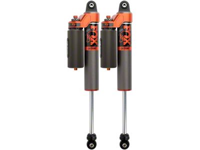 FOX Factory Race Series 3.0 Rear Internal Bypass Reservoir Shocks for 2 to 3-Inch Lift (20-24 Jeep Gladiator JT, Excluding Mojave)
