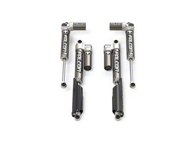 Teraflex Falcon SP2 3.1 Piggyback Front and Rear Shocks for 0 to 1.50-Inch Lift (21-24 3.0L EcoDiesel Jeep Gladiator JT)