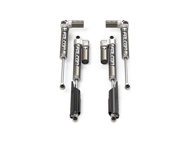 Teraflex Falcon SP2 3.1 Piggyback Front and Rear Shocks for 2 to 3-Inch Lift (21-24 3.0L EcoDiesel Jeep Gladiator JT)