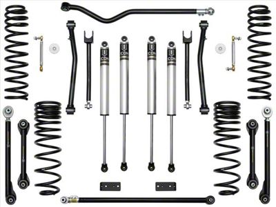 ICON Vehicle Dynamics 2.50-Inch Suspension Lift System with Tubular Rear Lower Links; Stage 5 (20-24 Jeep Gladiator JT)