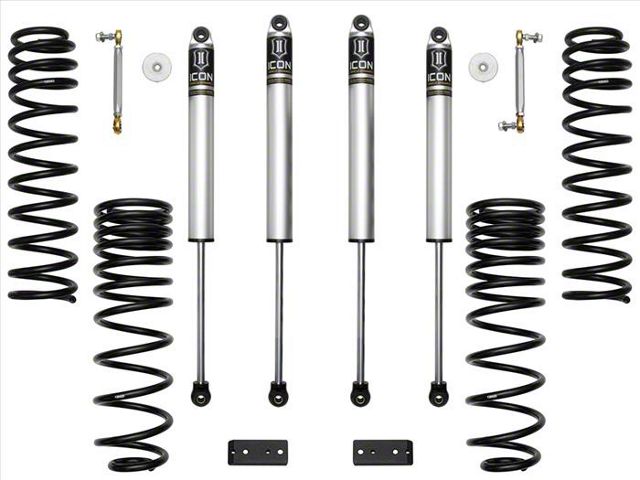 ICON Vehicle Dynamics 2.50-Inch Suspension Lift System; Stage 2 (20-24 Jeep Gladiator JT)