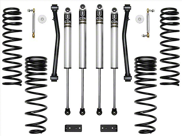 ICON Vehicle Dynamics 2.50-Inch Suspension Lift System; Stage 3 (20-23 Jeep Gladiator JT)