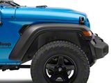 Body Armor 4x4 Front Fender Liners; Textured Black (20-26 Jeep Gladiator JT)