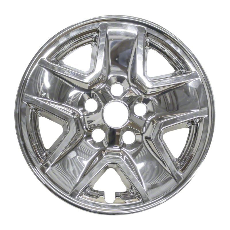 Jeep Gladiator 17Inch Impostor 5Spoke Wheel Covers; Chrome (2023