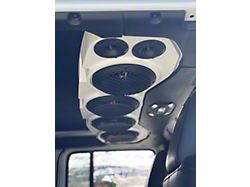 American SoundBar Empty Speaker Enclosure; White (20-24 Jeep Gladiator JT)