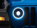 Oracle Oculus Switchback Bi-LED Projector Headlights; Black Housing; Clear Lens (20-26 Jeep Gladiator JT)