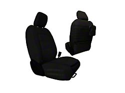 Bartact Tactical Series Front Seat Covers; Black (20-24 Jeep Gladiator JT)