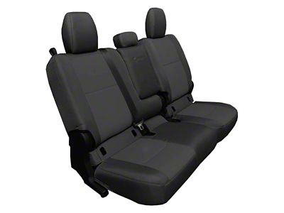 Bartact Tactical Series Rear Seat Cover; Black (20-23 Jeep Gladiator JT)