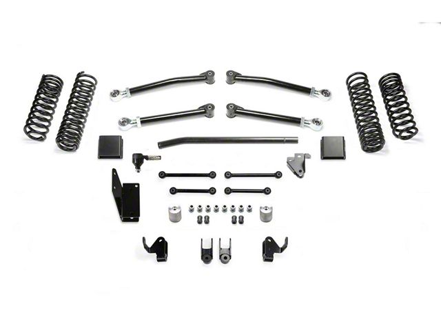 Fabtech 2-Inch Trail Suspension Lift Kit with Shock Extensions (20-24 Jeep Gladiator JT Mojave)