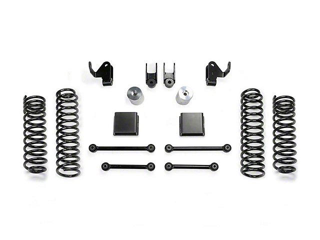 Fabtech 3-Inch Sport II Suspension Lift Kit with Shock Extensions (20-22 3.6L Jeep Gladiator JT)