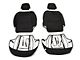 TruShield Neoprene Front and Rear Seat Covers; Black (20-24 Jeep Gladiator JT w/o Rear Cup Holder)