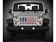 Under The Sun Inserts Grille Insert; American Made Jeep Inserts (20-23 Jeep Gladiator JT w/o TrailCam; 2024 Jeep Gladiator JT Sport)