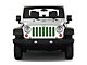 Under The Sun Inserts Grille Insert; Emerald Green (20-23 Jeep Gladiator JT w/o TrailCam; 2024 Jeep Gladiator JT Sport)