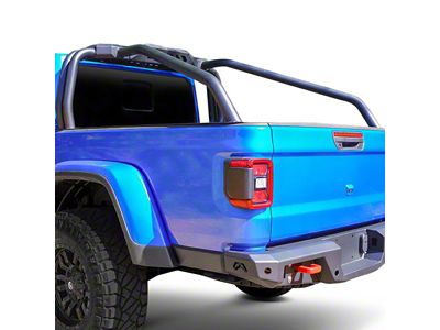 Fab Fours Sport Bed Rack; Bare Steel (20-24 Jeep Gladiator JT)