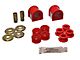 Front Sway Bar Bushings; 1-Inch; Red (93-98 Jeep Grand Cherokee ZJ)