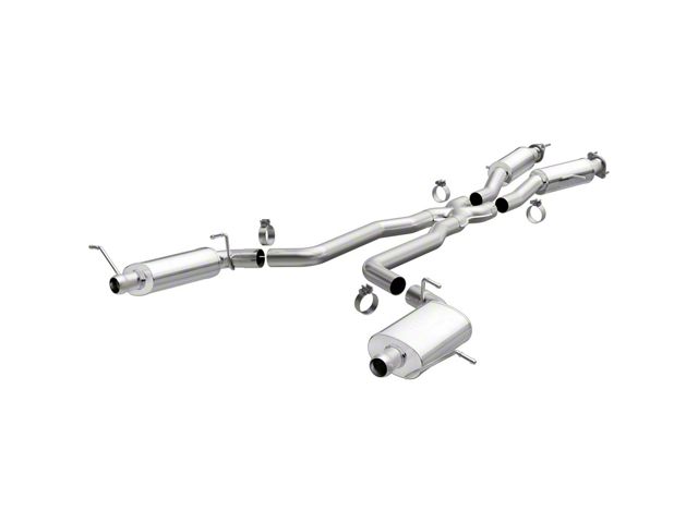 Magnaflow Street Series Cat-Back Exhaust System with Polished Tips (12-21 6.4L HEMI Jeep Grand Cherokee WK2)