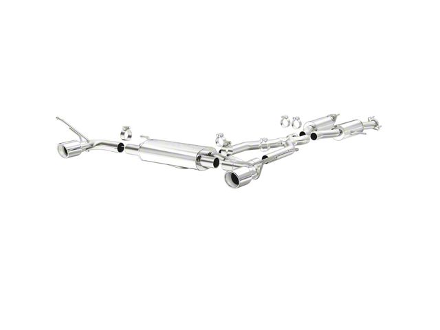 Magnaflow Street Series Cat-Back Exhaust System with Polished Tips (14-21 3.6L Jeep Grand Cherokee WK2, Excluding Summit)