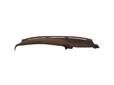 Covercraft VelourMat Custom Dash Cover; Cocoa (22-24 Jeep Grand Cherokee WL 4xe w/o Heads Up Display or McIntosh Audio System)