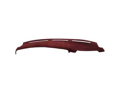 Covercraft VelourMat Custom Dash Cover; Wine (22-23 Jeep Grand Cherokee WL 4xe w/ Heads Up Display)