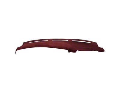 Covercraft VelourMat Custom Dash Cover; Wine (22-24 Jeep Grand Cherokee WL 4xe w/ Heads Up Display)