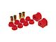 Rear Sway Bar and End Link Bushing Kit; 9/16-Inch Bar; Red (99-04 Jeep Grand Cherokee WJ)