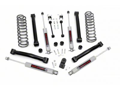Rough Country 3.50-Inch Suspension Lift Kit with Premium N3 Shocks (93-98 V8 Jeep Grand Cherokee ZJ)