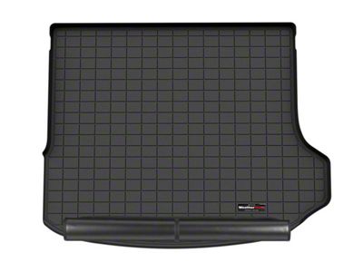 Weathertech DigitalFit Cargo Liner with Bumper Protector; Behind 2nd Row; Black (22-24 Jeep Grand Cherokee WL w/ Carpet Passenger Side Rear Wheel Well)