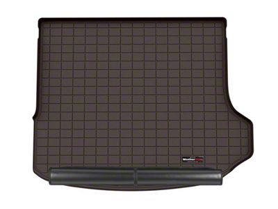 Weathertech DigitalFit Cargo Liner with Bumper Protector; Behind 2nd Row; Cocoa (22-24 Jeep Grand Cherokee WL w/ Carpet Passenger Side Rear Wheel Well)