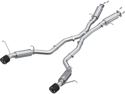 MBRP Armor Pro Cat-Back Exhaust with Carbon Fiber Tips (12-21 6.4L HEMI Jeep Grand Cherokee WK2)