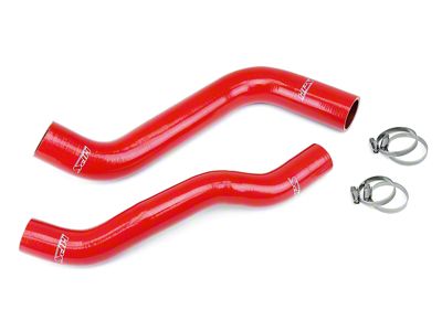 HPS Silicone Radiator Coolant Hose Kit; Red (05-10 3.7L Jeep Grand Cherokee WK)