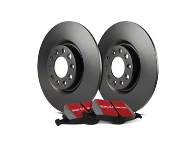 EBC Brakes Stage 1 Ultimax Brake Rotor and Pad Kit; Rear (05-10 Jeep Grand Cherokee WK, Excluding SRT8)