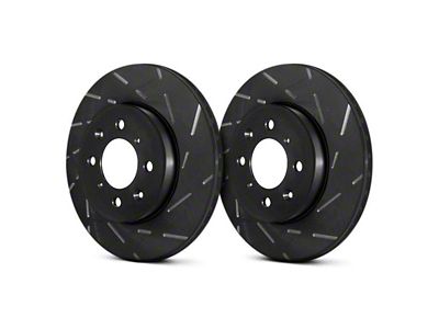 EBC Brakes USR Series Sport Slotted Rotors; Front Pair (05-10 Jeep Grand Cherokee WK, Excluding SRT8)