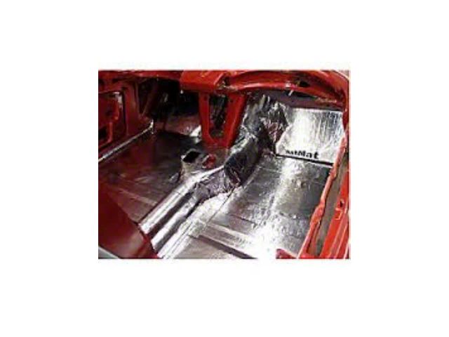 Hushmat Sound Deadening and Insulation Kit; Floor Pan (93-98 Jeep Grand Cherokee ZJ)