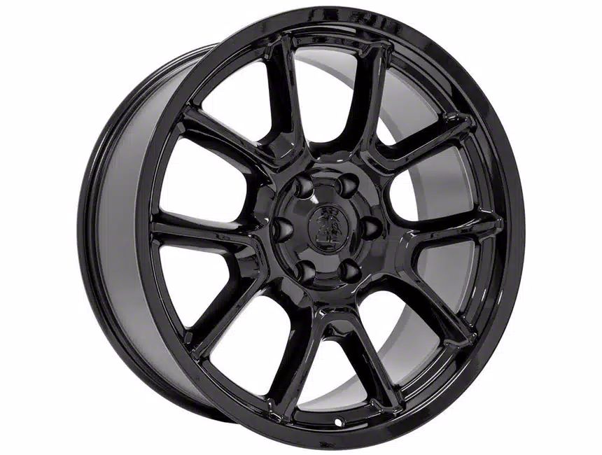 Jeep Grand Cherokee DG21 Gloss Black Wheel; 22x9.5 (05-10 Jeep Grand ...