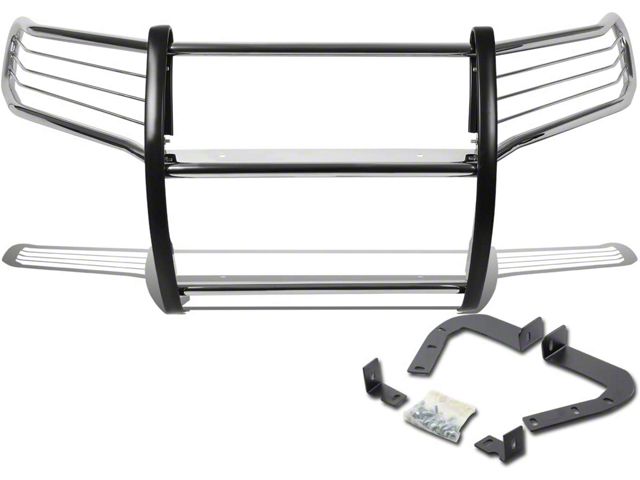Brush Grille Guard; Stainless Steel (11-16 Jeep Grand Cherokee WK2)