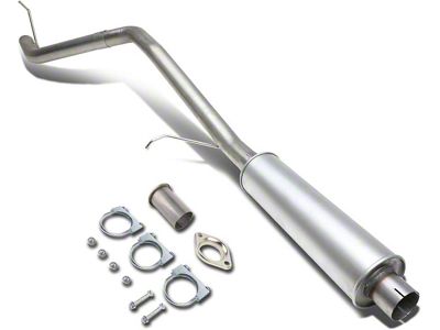 Cat-Back Exhaust System with Polished Tips (05-10 4.7L, 5.7L Jeep Grand Cherokee WK)