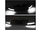 Honeycomb Mesh Style Upper Replacement Grille with LED DRL Lights; Matte Black (14-16 Jeep Grand Cherokee WK2)