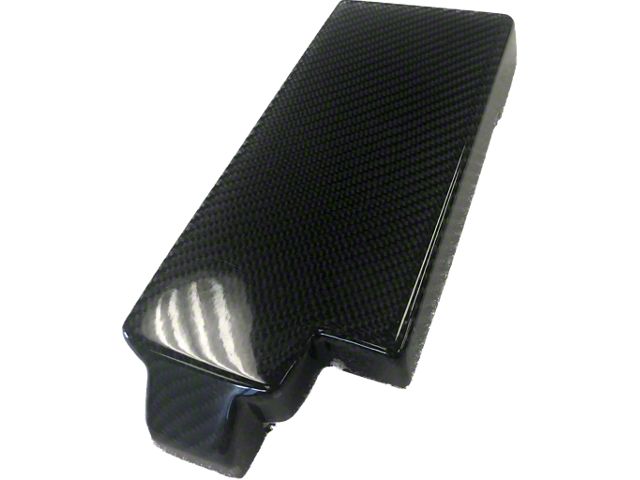Black Ops Auto Works Fuse Box Cover; Large; Carbon Fiber (09-10 Jeep Grand Cherokee WK)