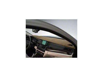 Covercraft SuedeMat Custom Dash Cover; Beige (22-24 Jeep Grand Cherokee WL 4xe w/ Heads Up Display)