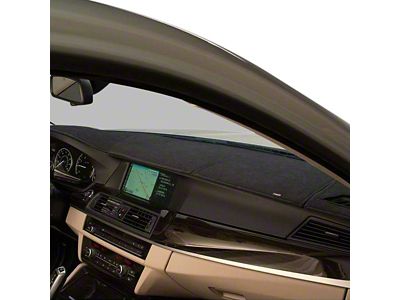 Covercraft SuedeMat Custom Dash Cover; Smoke (22-24 Jeep Grand Cherokee WL w/ Heads Up Display & McIntosh Audio System, Excluding 4xe)