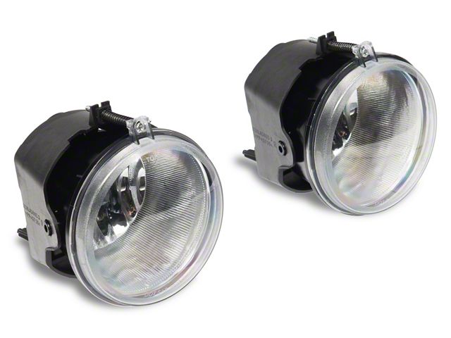 Raxiom Axial Series Replacement Fog Lights; Clear (05-10 Jeep Grand Cherokee WK)
